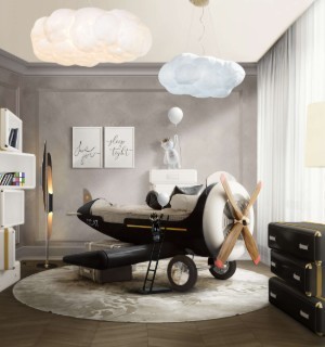 sky one plane bed