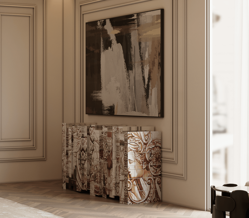 Heritage Sepia Sideboard mobile image 6