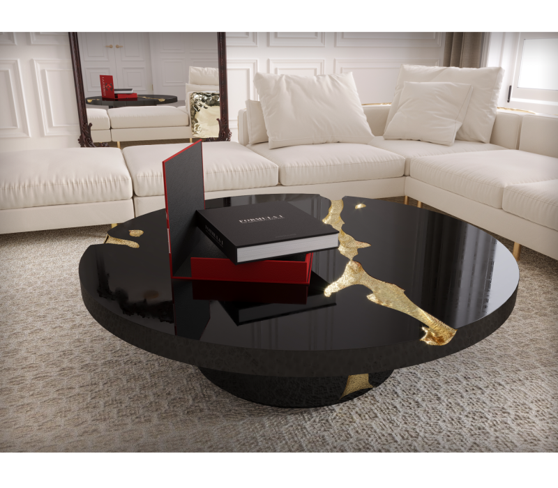Empire Black Center Table mobile image 8