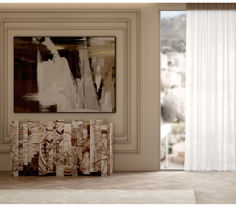 Heritage Sepia Sideboard mobile image 5