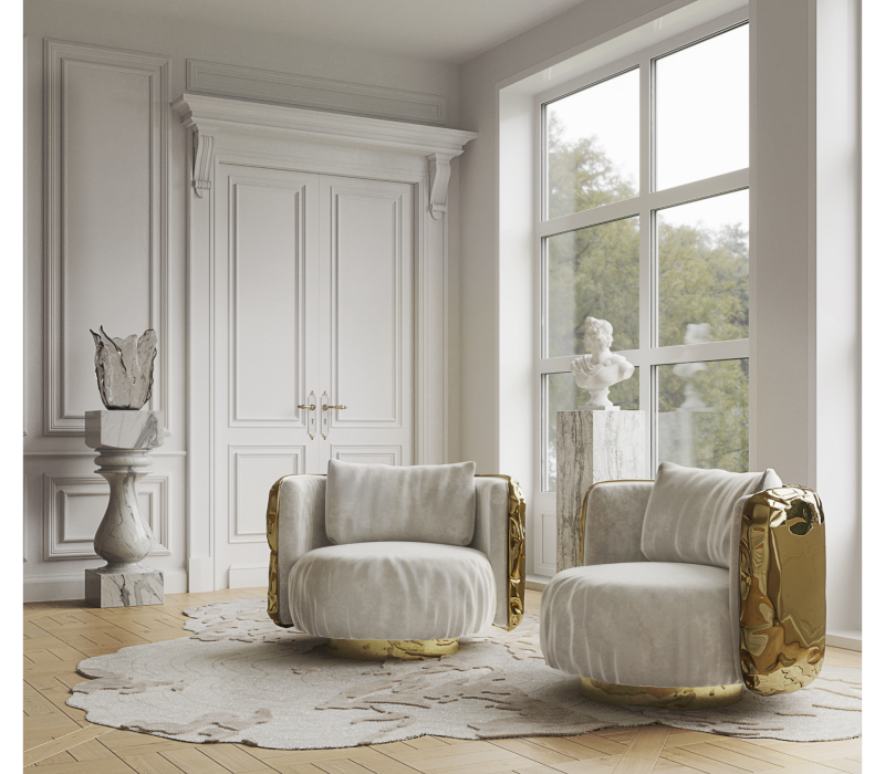 Imperfectio Round Armchair mobile image 9