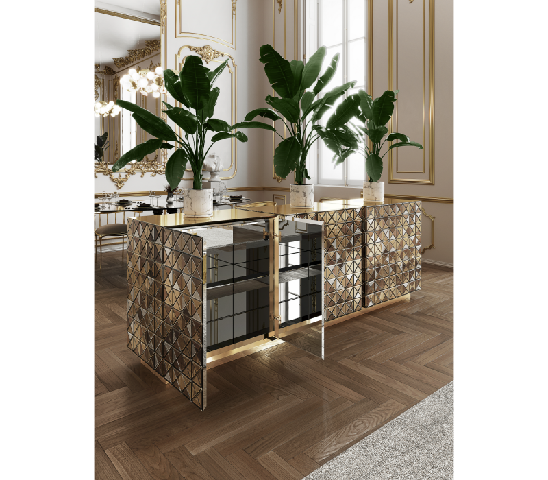 Pixel Anodized Sideboard mobile image 12