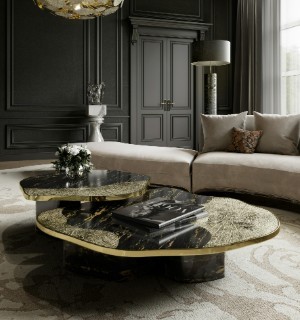 ophelia portoro marble and gold