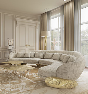 Angra White Curved