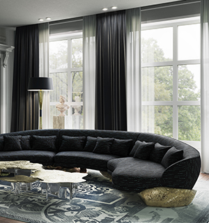 ANGRA BLACK CURVED