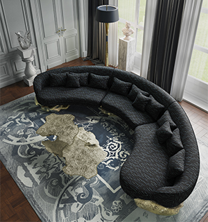ANGRA BLACK CURVED