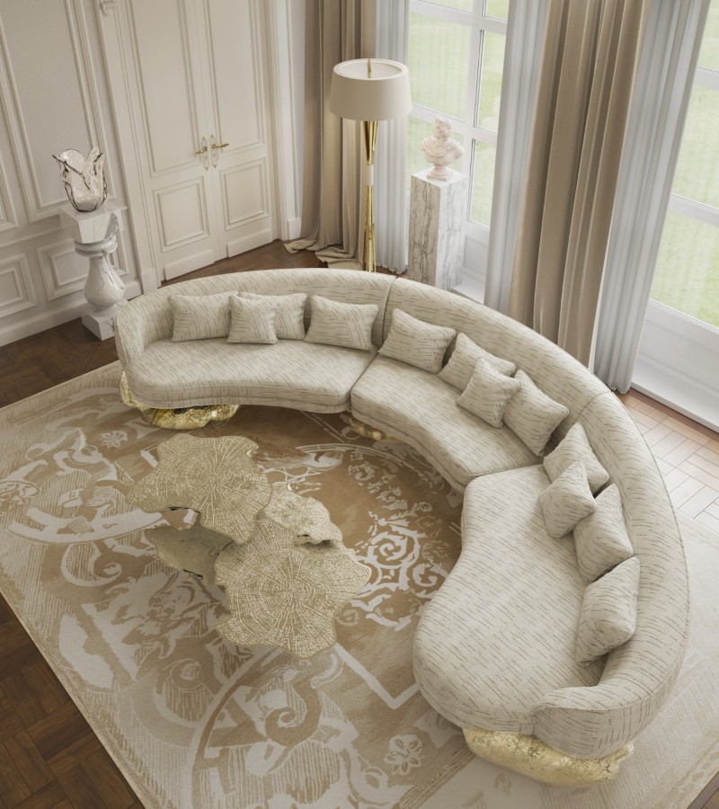 Angra white curved