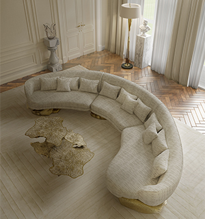 ANGRA WHITE CURVED
