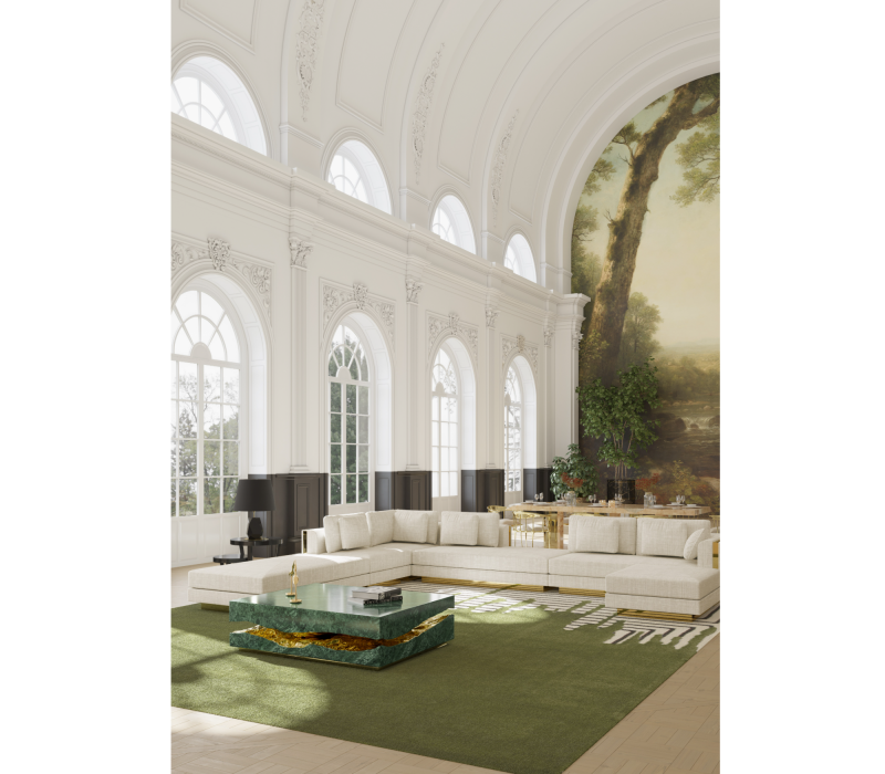 Quarry Guatemala Marble Center Table mobile image 9