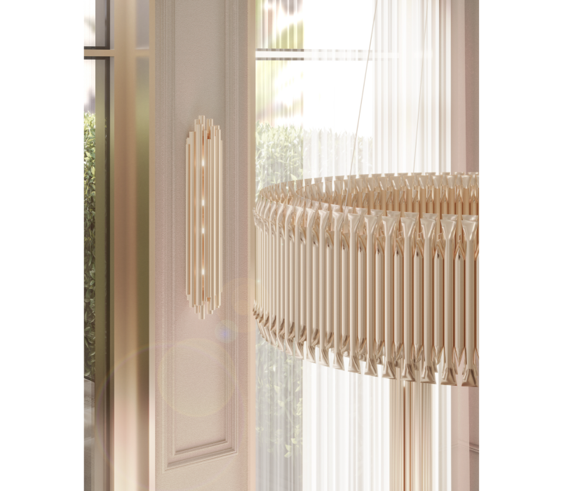Matheny Round Suspension Lamp mobile image 8