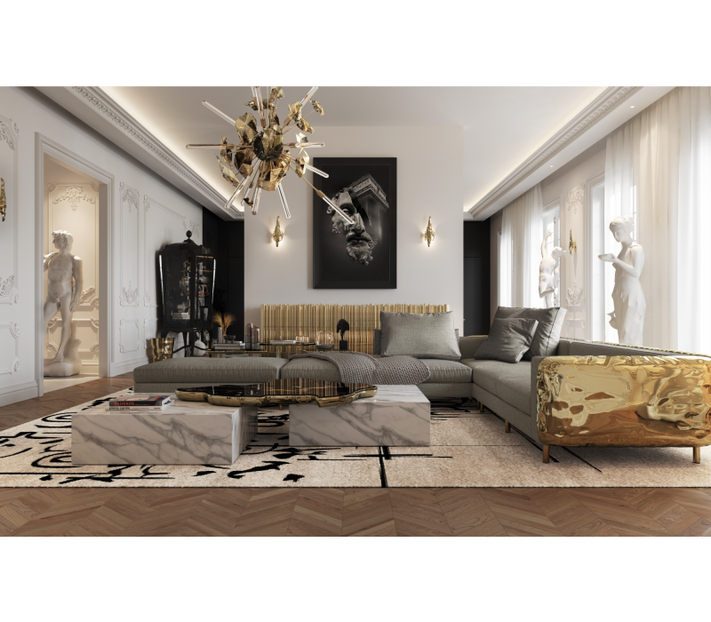 Imperfectio Cream Modular Sofa mobile image 12