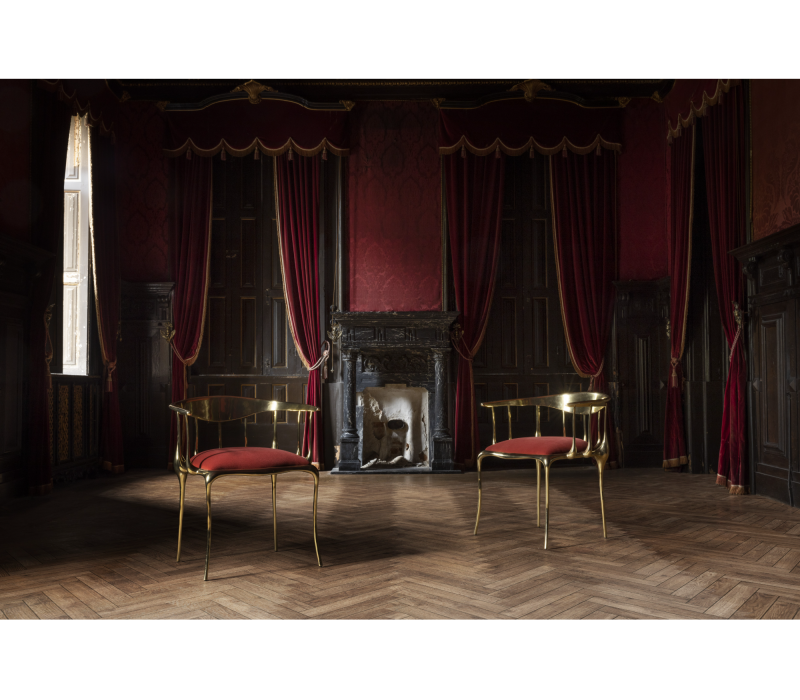 N11 Burgundy Chair mobile image 11