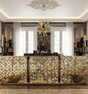 pixel anodized sideboard