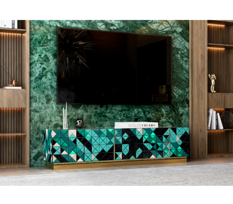 Pixel Green Tv Cabinet mobile image 7
