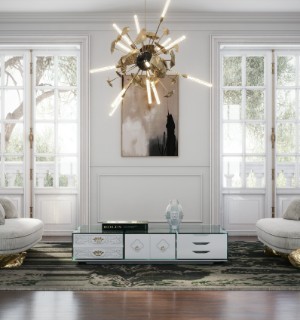 soho white coffee table