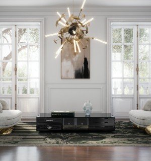 soho black coffee table