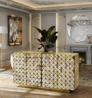 pixel ii anodized sideboard