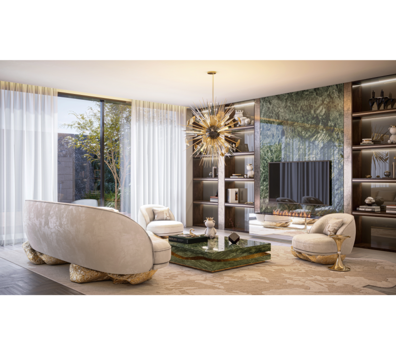Angra II White Armchair mobile image 13