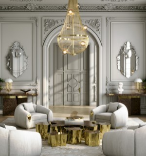 eden series brown center table