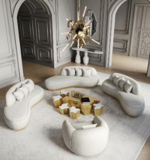 EDEN SERIES WHITE CENTER TABLE