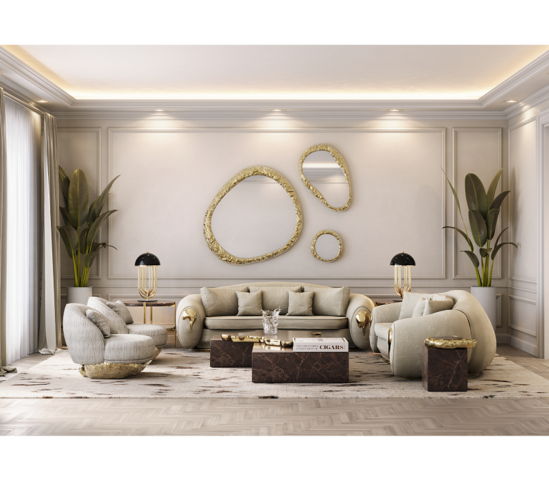 Stonehenge Emperador Side Table mobile image 8