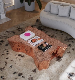 eden copper center table
