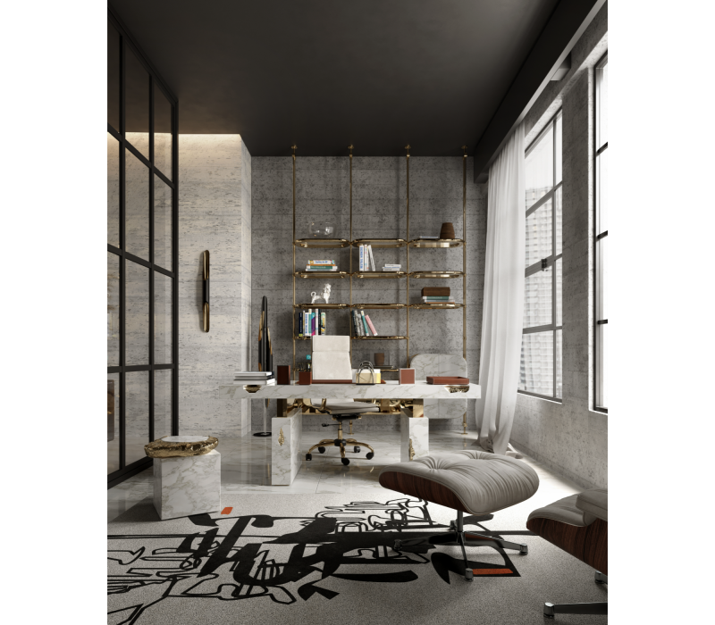 Empire Carrara Desk mobile image 10
