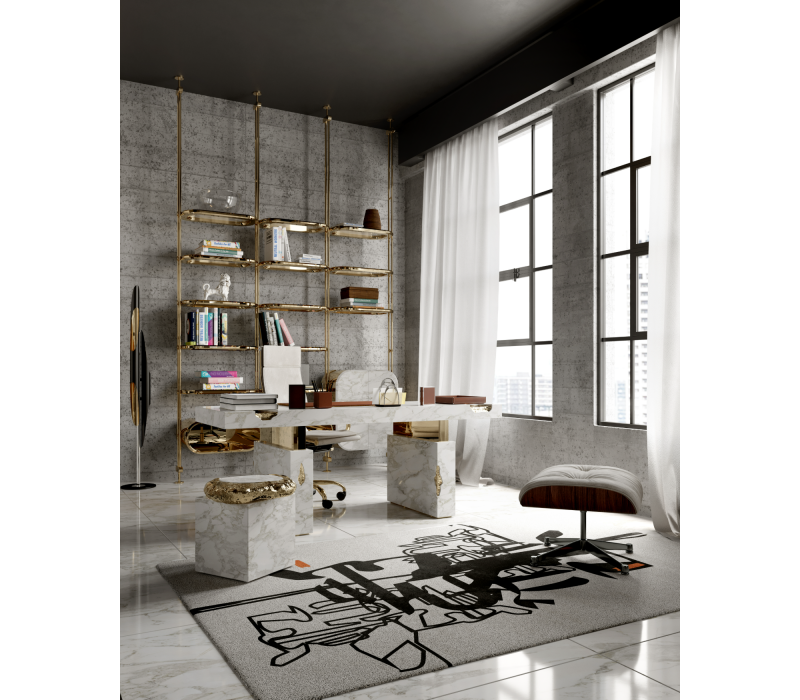 Empire Carrara Desk mobile image 9