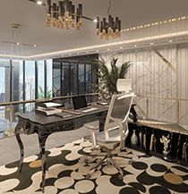 Boulevard Diamond Desk