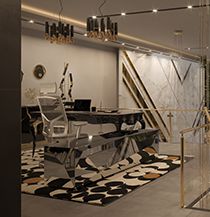 Boulevard Diamond Desk