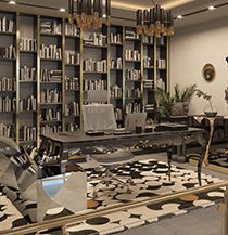 Boulevard Diamond Desk