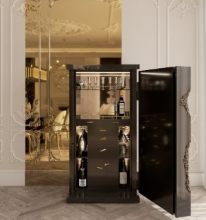 millionaire black luxury safe