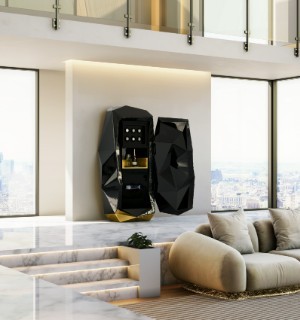 diamond black luxury safe