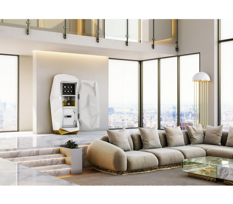 Diamond Cream Luxury Safe mobile image 16