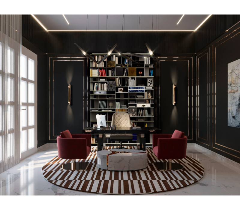 Coleccionista Black Bookcase mobile image 11
