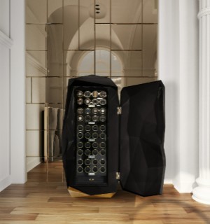- Diamond Black Watch Winder Cabinet