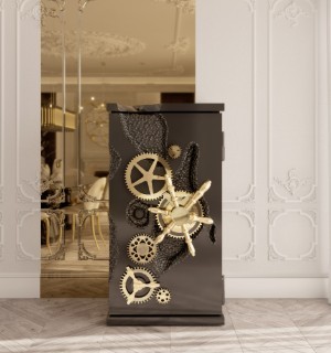 millionaire black luxury safe