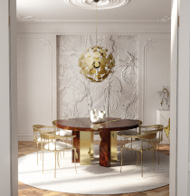 EMPIRE ROUND DINING TABLE