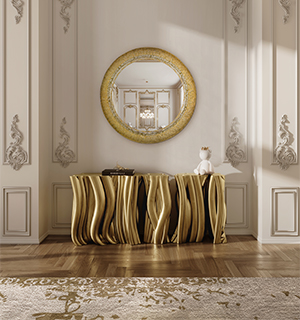 monochrome gold