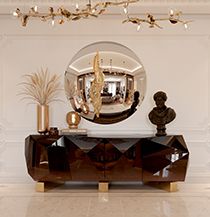 Diamond Chocolate XL Sideboard