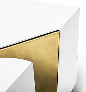 Lapiaz white Center Table