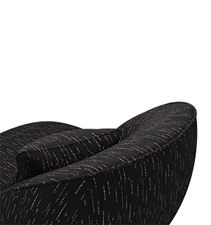 angra black ARMCHAIR