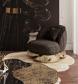 angra black ARMCHAIR