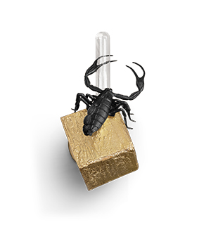 Cubic metamorphosis small wall lamp