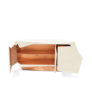 Diamond cream Sideboard