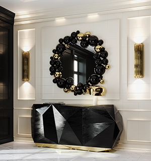 Diamond iii black Sideboard