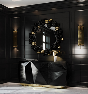 Diamond iii black Sideboard