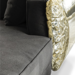 Imperfectio Black Modular Sofa