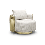 IMPERFECTIO ROUND ARMCHAIR