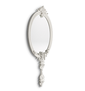 MARIE ANTOINETTE white mirror